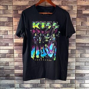 Pre Owned Kiss Destroyer T-Shirt Men’s Medium